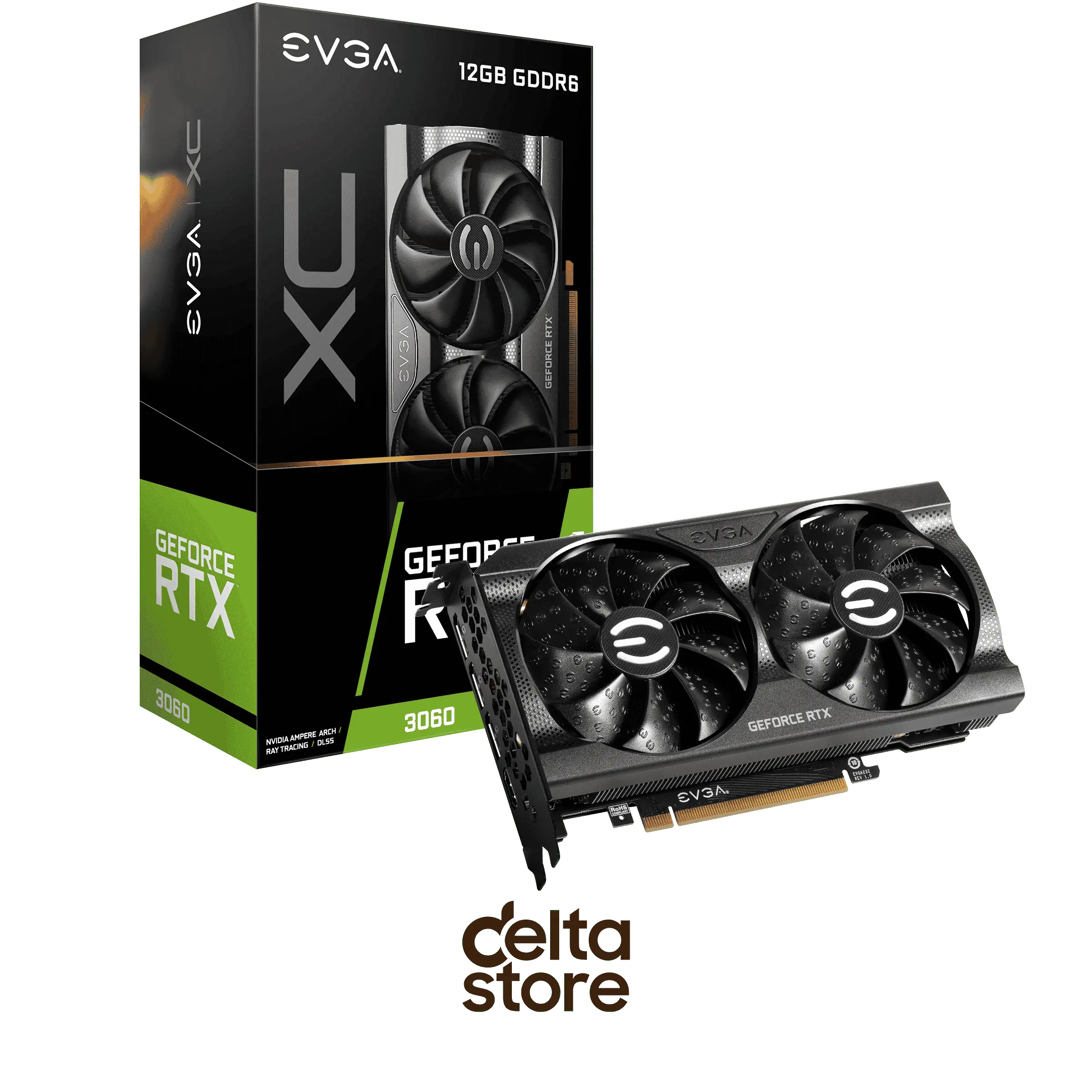 EVGA GeForce RTX 3060 XC 12GB 12G-P5-3657-KR